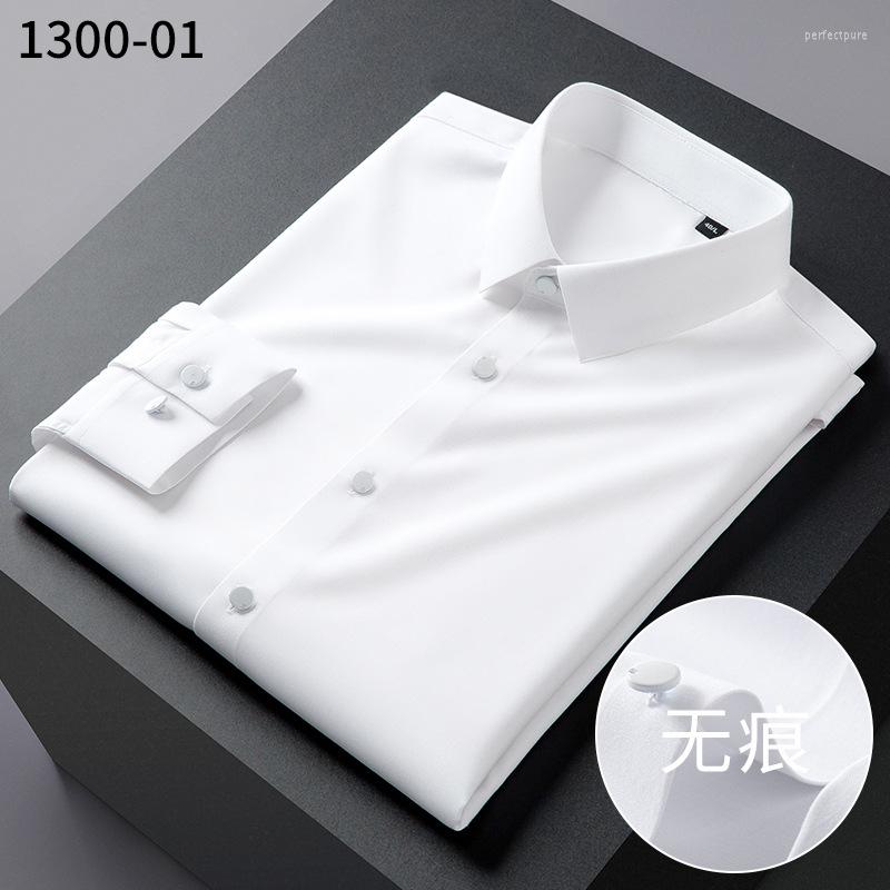 Men's Casual Shirts Elasticity Seamless Craft Slim Fit Men Dress Long Sleeved Shirt White Bamboo Fiber Anti-Wrinkle Male Social Formal, 1300-05
Men's Casual Shirts Elasticity Seamless Craft Slim Fit Men Dress Long Sleeved Shirt White Bamboo Fiber Anti-Wrinkle Male Social Formal, 1300-05