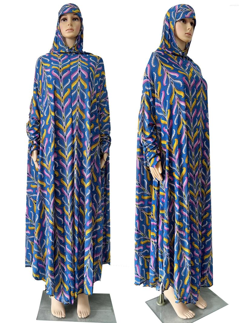Ethnic Clothing Ramadan Muslim Women Prayer Garment Floral Prints Hooded Dress Islam Gown Plus Size Long Saudi Africa Robe
Ethnic Clothing Ramadan Muslim Women Prayer Garment Floral Prints Hooded Dress Islam Gown Plus Size Long Saudi Africa Robe