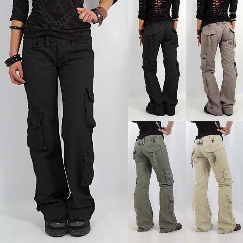 Women's Pants Lugentolo Work Women Multiple Pockets Fall Fashion Casual Wide Feet Solid Mid Waist Full Length Button Trousers & Capris, Gray
Women's Pants Lugentolo Work Women Multiple Pockets Fall Fashion Casual Wide Feet Solid Mid Waist Full Length Button Trousers & Capris, Gray