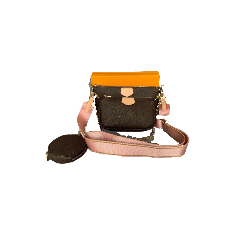 new Multi Pochette women crossbody shoulder bags luxury Designer Handbags Wallet fashion 3 pce/ set Clutch backpack Waist New