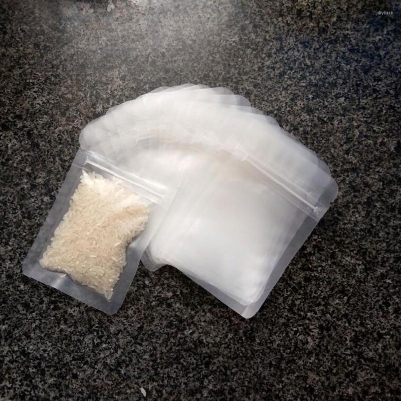 Jewelry Pouches 100pcs 11cmx17cm Frosted Clear Plastic Zipper Bags Transparent Retail Packaging Reusable Food Nut Bag
Jewelry Pouches 100pcs 11cmx17cm Frosted Clear Plastic Zipper Bags Transparent Retail Packaging Reusable Food Nut Bag