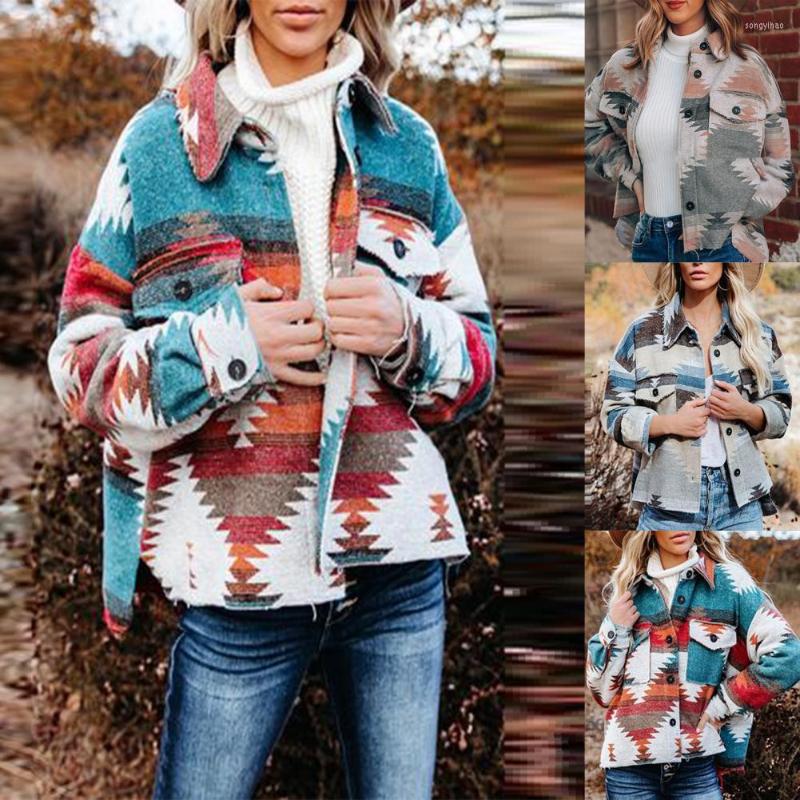 Women' Wool Drop Women Coat 3D Print Single-breasted Turn-down Collar Vintage Cardigan Ethnic Style Winter Jacket For Daily Wear, Grey
Women' Wool Drop Women Coat 3D Print Single-breasted Turn-down Collar Vintage Cardigan Ethnic Style Winter Jacket For Daily Wear, Grey