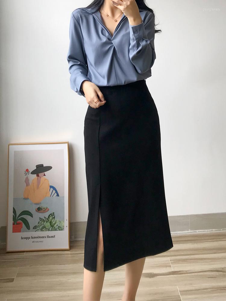 Skirts High Waist Skirt Long Split Straight Leg Feminine Temperament Elegant Self-cultivation Professional One-step Hip, Black
Skirts High Waist Skirt Long Split Straight Leg Feminine Temperament Elegant Self-cultivation Professional One-step Hip, Black