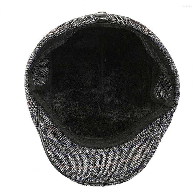Berets Stylish Sboy Hat Sun Protection Elderly People Winter Casual Forward Beret Plaid Print Sunscreen Daily Wear, Black
Berets Stylish Sboy Hat Sun Protection Elderly People Winter Casual Forward Beret Plaid Print Sunscreen Daily Wear, Black