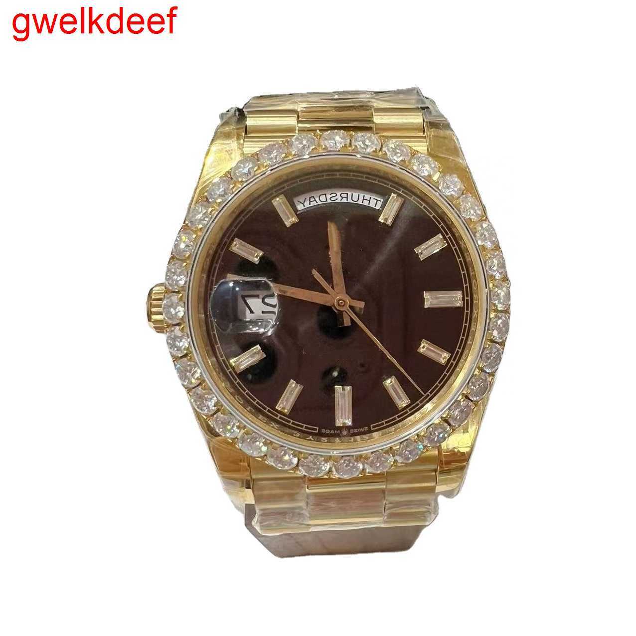 Wristwatches Luxury Custom Bling Iced Out Watches White Gold Plated Moiss anite Diamond Watchess 5A high quality replication Mechanical DXVN, Rose gold
Wristwatches Luxury Custom Bling Iced Out Watches White Gold Plated Moiss anite Diamond Watchess 5A high quality replication Mechanical DXVN, Rose gold