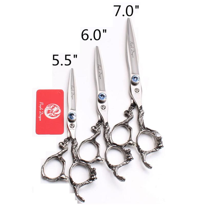 Hair Scissors 5.5" 6" 7" 440C Purple Dragon Hairstyle Hairdressing Cutting Thinning Shears Profrssional ScissorsHair
Hair Scissors 5.5" 6" 7" 440C Purple Dragon Hairstyle Hairdressing Cutting Thinning Shears Profrssional ScissorsHair