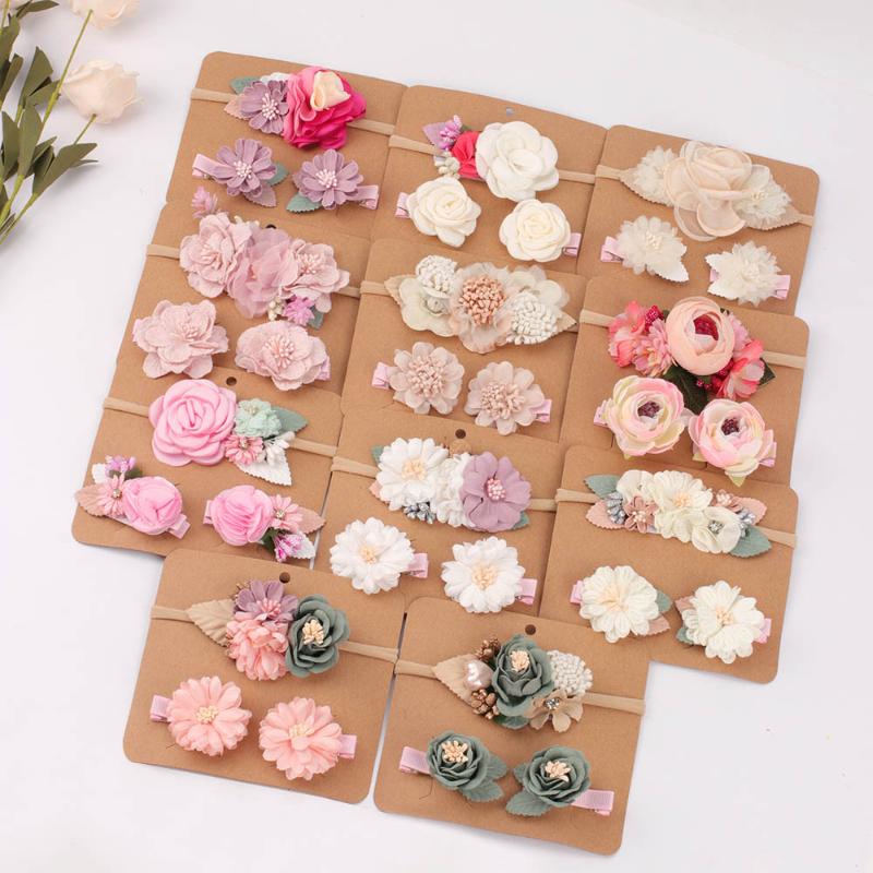 Hair Accessories CN 3PCS/Set Children's Artificial Flower Pins Clip Baby Flowers Headband Soft Band
Hair Accessories CN 3PCS/Set Children's Artificial Flower Pins Clip Baby Flowers Headband Soft Band