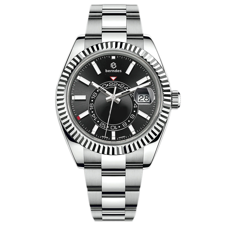 Watch men's business multifunctional time meter watch exquisite workmanship convex mirror display top team waterproof design, Colour tool
Watch men's business multifunctional time meter watch exquisite workmanship convex mirror display top team waterproof design, Colour tool