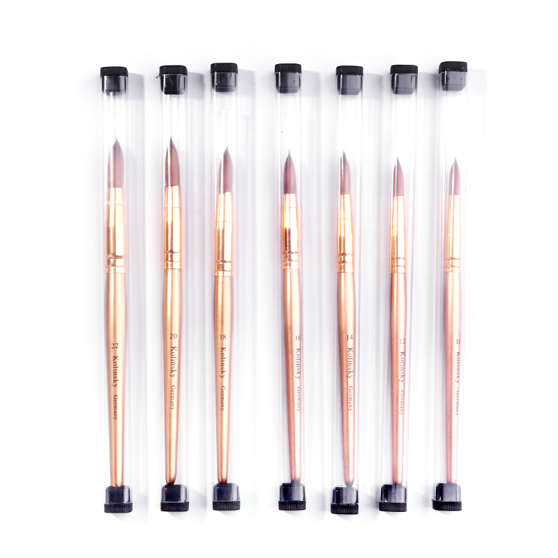 Acrylic Nail brush Nail Extension UV Gel Builder Tools Beginner Tools Golden New MJB003-1
Acrylic Nail brush Nail Extension UV Gel Builder Tools Beginner Tools Golden New MJB003-1