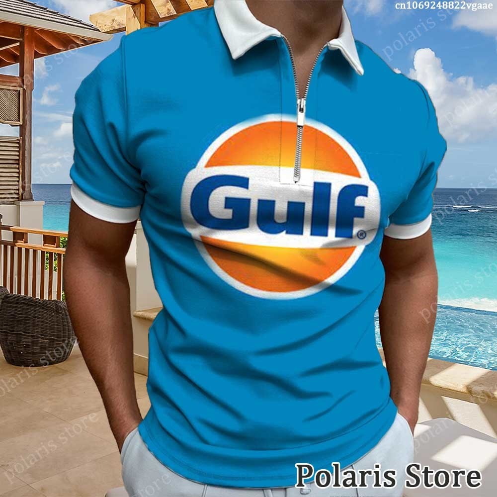 Men's Polos Gulf Racing Polo Shirt 230217