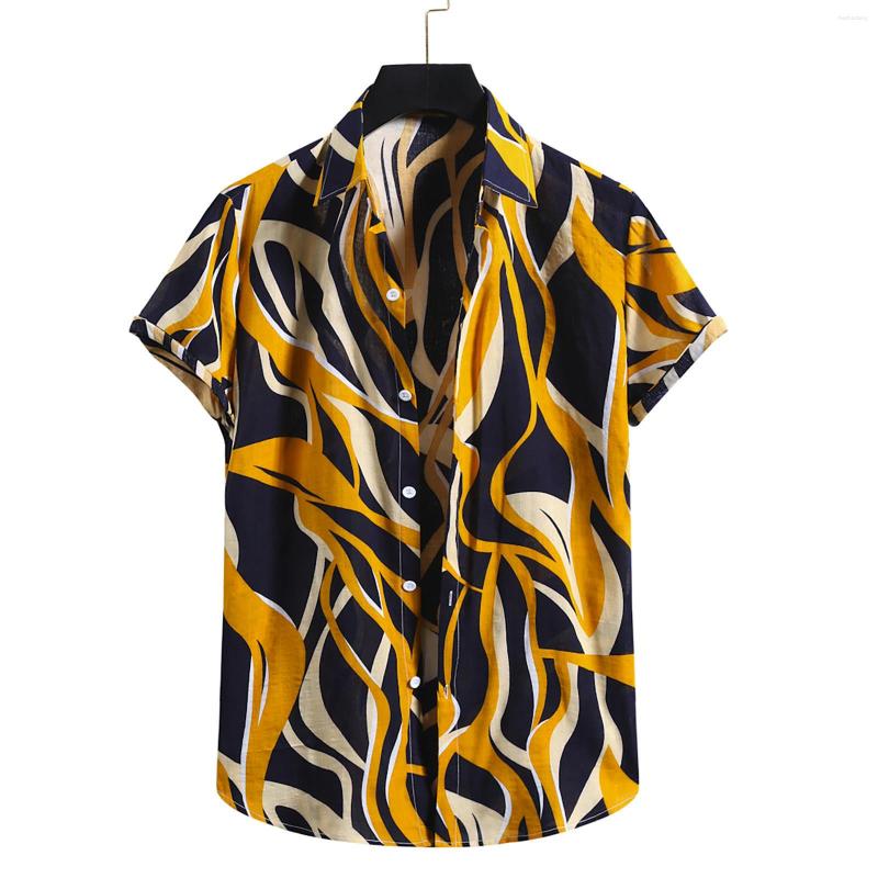 Men' Casual Shirts Hawaiian Print Summer Cotton Linen Short Sleeve For Men Button Up Male Blouse Top Camisas De Hombre, Red
Men' Casual Shirts Hawaiian Print Summer Cotton Linen Short Sleeve For Men Button Up Male Blouse Top Camisas De Hombre, Red