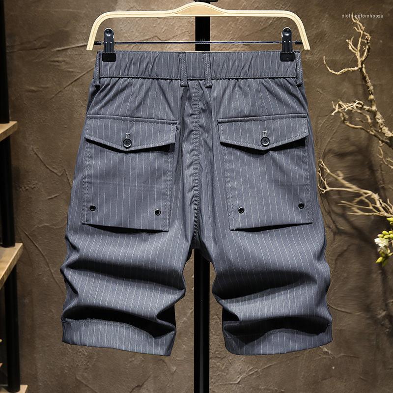 Men's Shorts Striped Cargo Pants Men Clothing Korea Japanese S 3/4 Capril Summer Casual For Male 2023 Short Militar Masculino, T597 gray
Men's Shorts Striped Cargo Pants Men Clothing Korea Japanese S 3/4 Capril Summer Casual For Male 2023 Short Militar Masculino, T597 gray