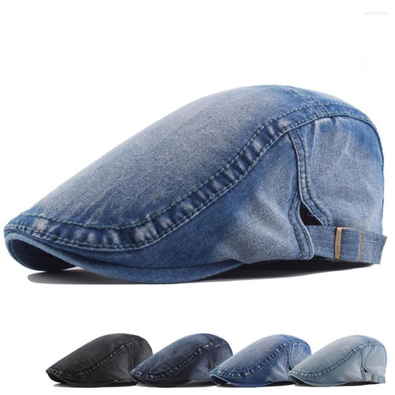 Berets Denim Men Beret Retro Solid Color Hat Adjustable Decorative Soft Women Cap For Camping, Dark blue
Berets Denim Men Beret Retro Solid Color Hat Adjustable Decorative Soft Women Cap For Camping, Dark blue