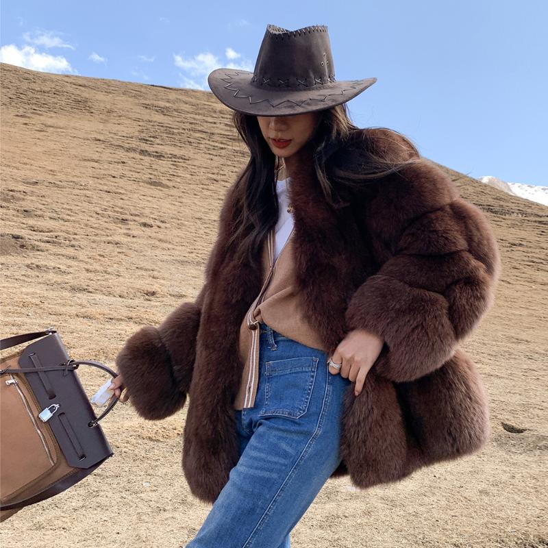 Women's Fur & Faux Natural Jacket For Women Winter Outwear 2023 Trendy Thick Medium Length V-neck Whole Skin Genuine Coat Woman, Coffee
Women's Fur & Faux Natural Jacket For Women Winter Outwear 2023 Trendy Thick Medium Length V-neck Whole Skin Genuine Coat Woman, Coffee