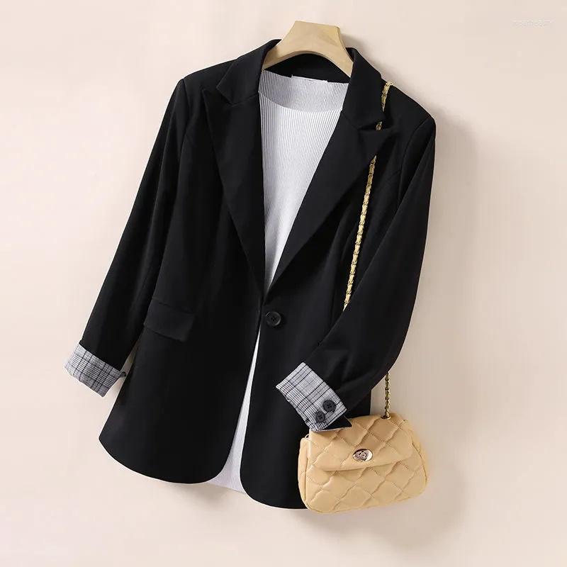 Women's Suits Suit Coat Women Spring Autumn Fashion Temperament Blouse Blazers For Chic Elegant Lady Office Blazer Jacket Outerwear, Black
Women's Suits Suit Coat Women Spring Autumn Fashion Temperament Blouse Blazers For Chic Elegant Lady Office Blazer Jacket Outerwear, Black