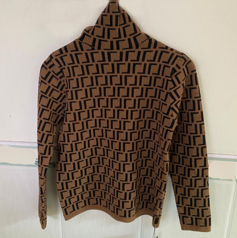 Fendy velvet Fall winter turtleneck women' sweater designer high-end luxury jacquard F letter spring knitted F stretch comfortable warm leggings, Brown
Fendy velvet Fall winter turtleneck women' sweater designer high-end luxury jacquard F letter spring knitted F stretch comfortable warm leggings, Brown