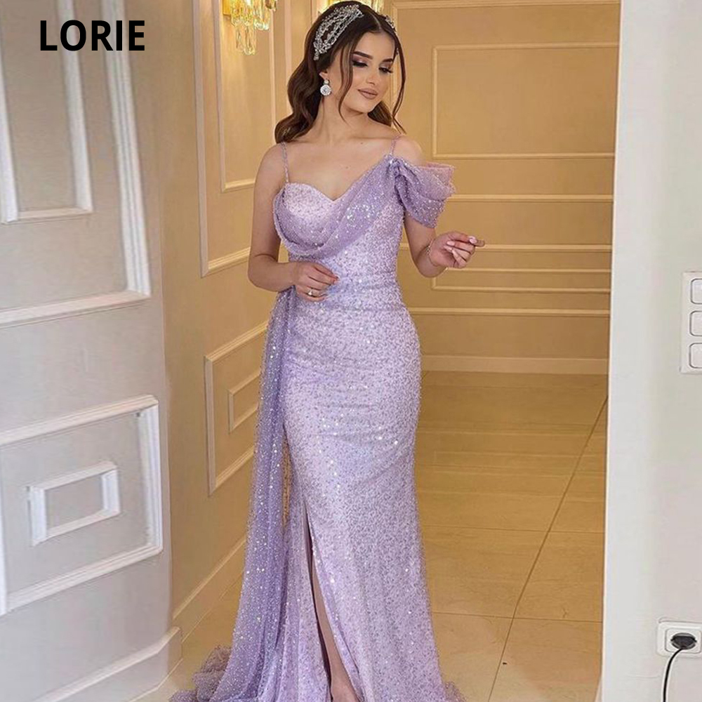 Party Dresses LORIE Lilac Tulle Long Evening Dresses One Shoulder Pleats Side Slit Women Prom Dress Formal Party Gowns Arabic Women Vestidos 230217, White
Party Dresses LORIE Lilac Tulle Long Evening Dresses One Shoulder Pleats Side Slit Women Prom Dress Formal Party Gowns Arabic Women Vestidos 230217, White