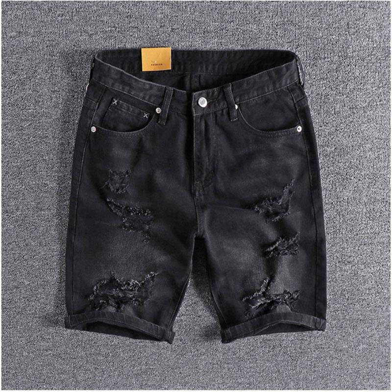 Men's Shorts 2023 Pierced Youth Pants With Rough Hem Loose Trend Men's Denim 2, Black
Men's Shorts 2023 Pierced Youth Pants With Rough Hem Loose Trend Men's Denim 2, Black
