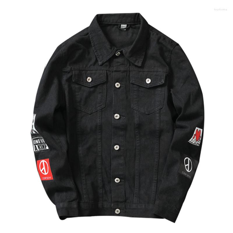 Men's Jackets Autumn Denim Jacket Cowboy Slim Fit Bomber Outwear Coat Clothing Men's Jean Hip Hop Print, Black
Men's Jackets Autumn Denim Jacket Cowboy Slim Fit Bomber Outwear Coat Clothing Men's Jean Hip Hop Print, Black