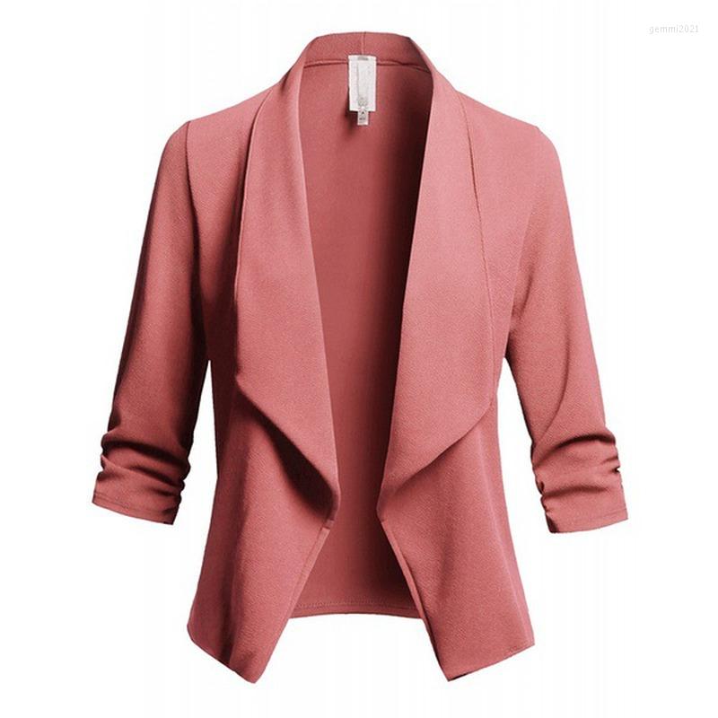 Women's Suits 2023 Slim Women Jacket Long Sleeve Solid Notched Coat Ruched Casual Lady Blazers Autumn Female Outerwear Blazer Feminino, Khaki
Women's Suits 2023 Slim Women Jacket Long Sleeve Solid Notched Coat Ruched Casual Lady Blazers Autumn Female Outerwear Blazer Feminino, Khaki