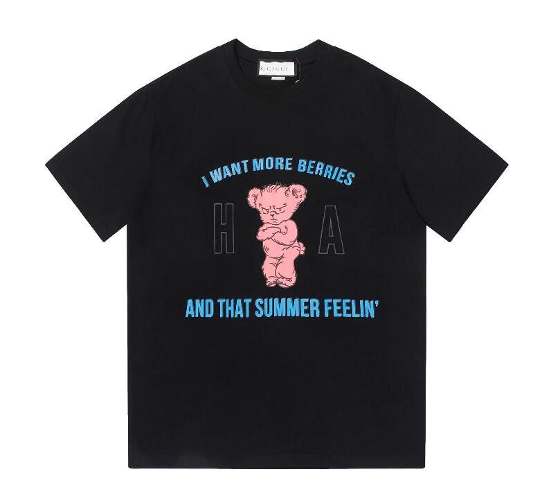 HA bear print designer t shirt summer short sleeve men women tshirt tee mens clothes, Khaki
HA bear print designer t shirt summer short sleeve men women tshirt tee mens clothes, Khaki