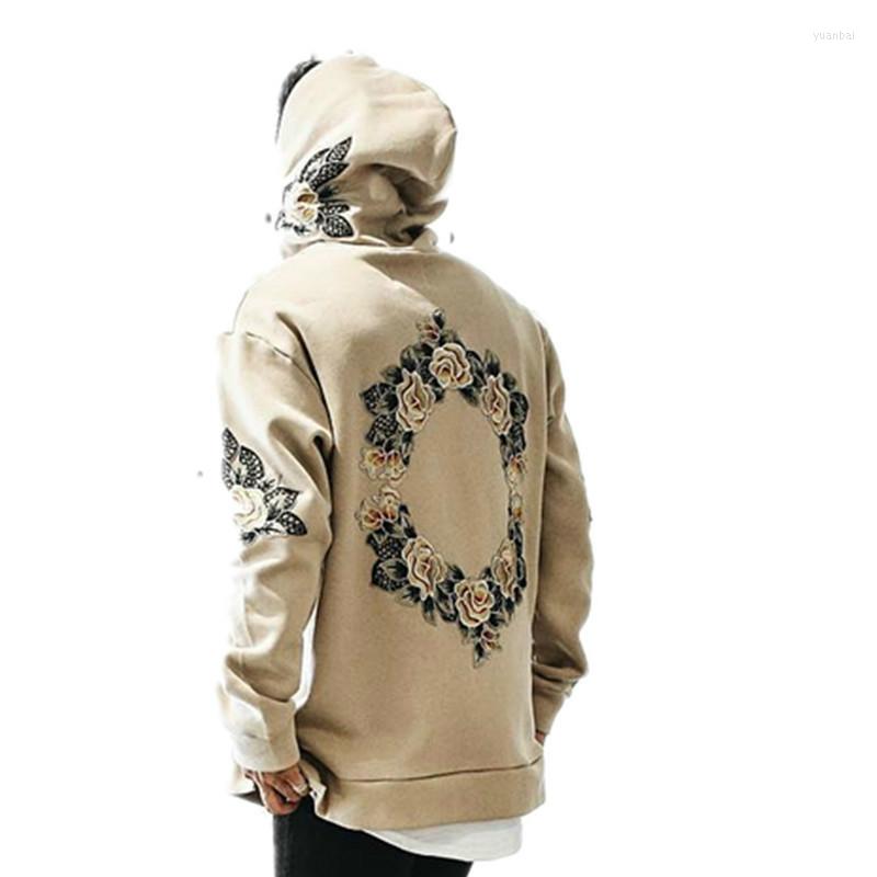 Men' Hoodies Design Flower Embroidery Men Hip Hop Side Split Hoody Sweatshirts Hooded Pullover Jumper Pull Oversized Tops, Black
Men' Hoodies Design Flower Embroidery Men Hip Hop Side Split Hoody Sweatshirts Hooded Pullover Jumper Pull Oversized Tops, Black