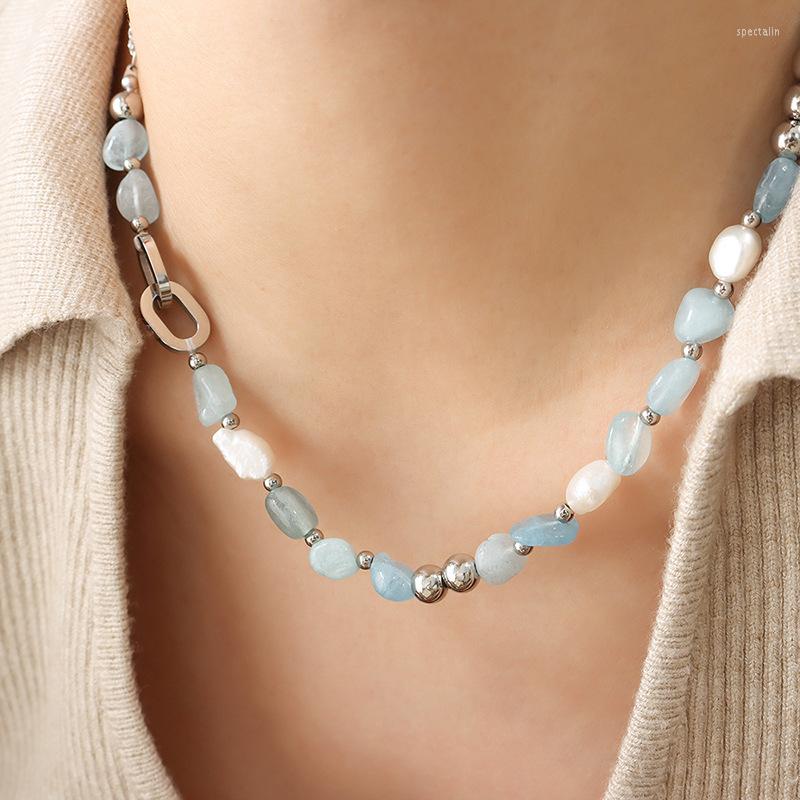 Choker Minar Luxury Irregular Freshwater Pearl Necklaces Blue Color Natural Stone Strand Necklace For Women Statement Jewellery
Choker Minar Luxury Irregular Freshwater Pearl Necklaces Blue Color Natural Stone Strand Necklace For Women Statement Jewellery