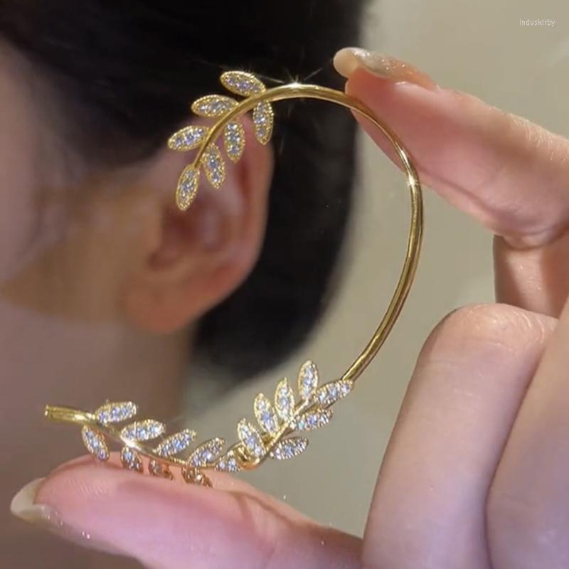 Backs Earrings Fashion Gold Silver Color Leaf Creative Clip For Women Trendy No Piercing Rhinestone Earings Jewelry Gifts Femme Bijoux
Backs Earrings Fashion Gold Silver Color Leaf Creative Clip For Women Trendy No Piercing Rhinestone Earings Jewelry Gifts Femme Bijoux