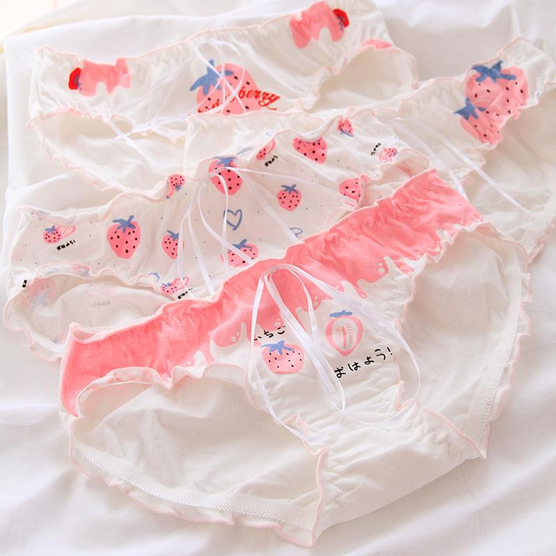 Panties Girls Underwear 4pc/lot Middle Waist Briefs Young Girl Strawberry Teenagers Pants Children Students, Picture shown
Panties Girls Underwear 4pc/lot Middle Waist Briefs Young Girl Strawberry Teenagers Pants Children Students, Picture shown