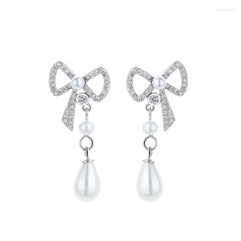 Stud Earrings S925 Sterling Silver Ladies Bow Beautiful European And American Holiday Gifts
Stud Earrings S925 Sterling Silver Ladies Bow Beautiful European And American Holiday Gifts