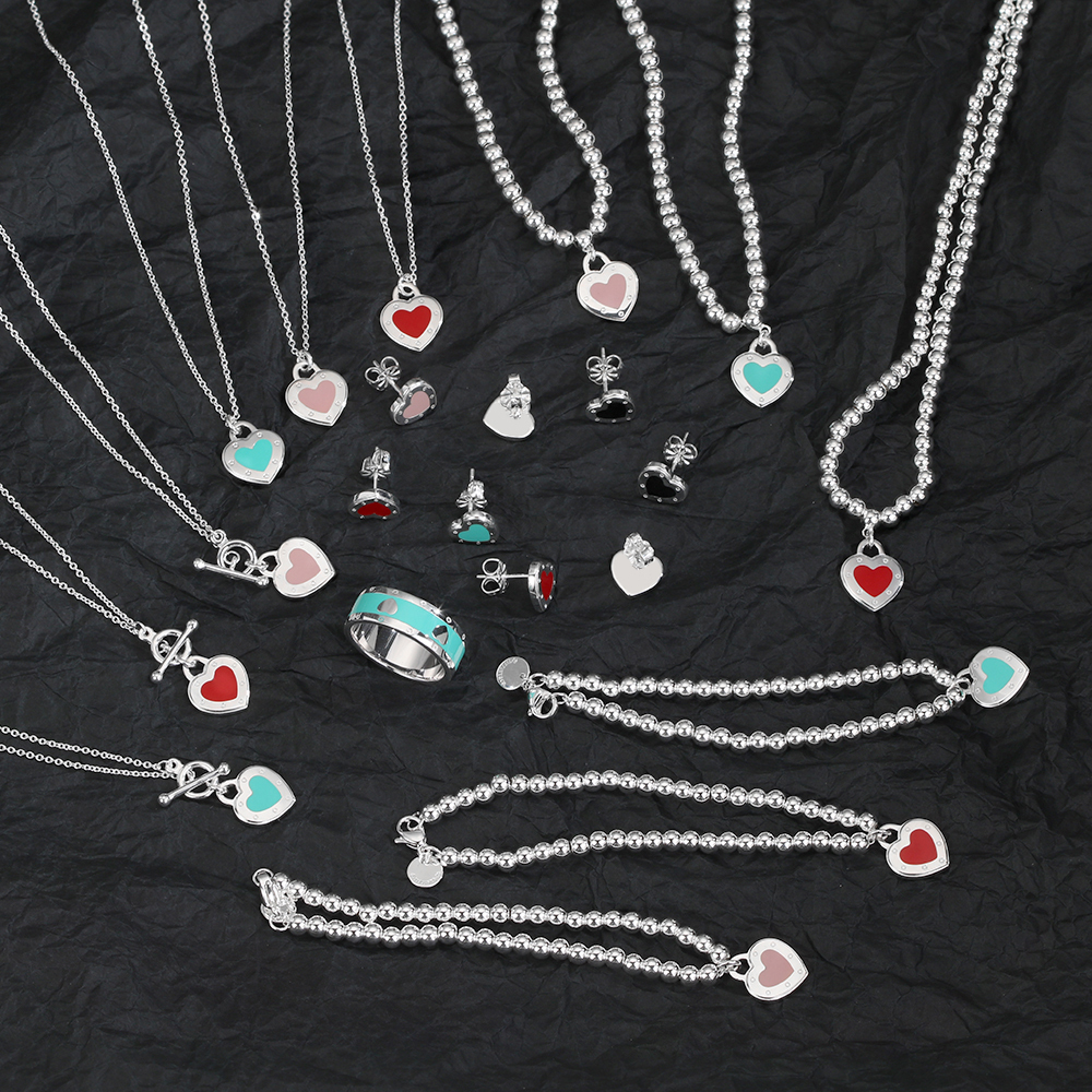 Charm Bracelets 925 Sterling Silver Heart Necklace Bracelet Light Luxury Jewelry Fashion Premium Free Delivery 230216
Charm Bracelets 925 Sterling Silver Heart Necklace Bracelet Light Luxury Jewelry Fashion Premium Free Delivery 230216