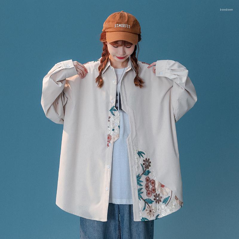 Women's Blouses 2023 Women's Lace Patchwork Shirts Autumn Loose Fashionable Flowers Embroidery Clothes Ladies Oversize Floral Dress, Beige
Women's Blouses 2023 Women's Lace Patchwork Shirts Autumn Loose Fashionable Flowers Embroidery Clothes Ladies Oversize Floral Dress, Beige