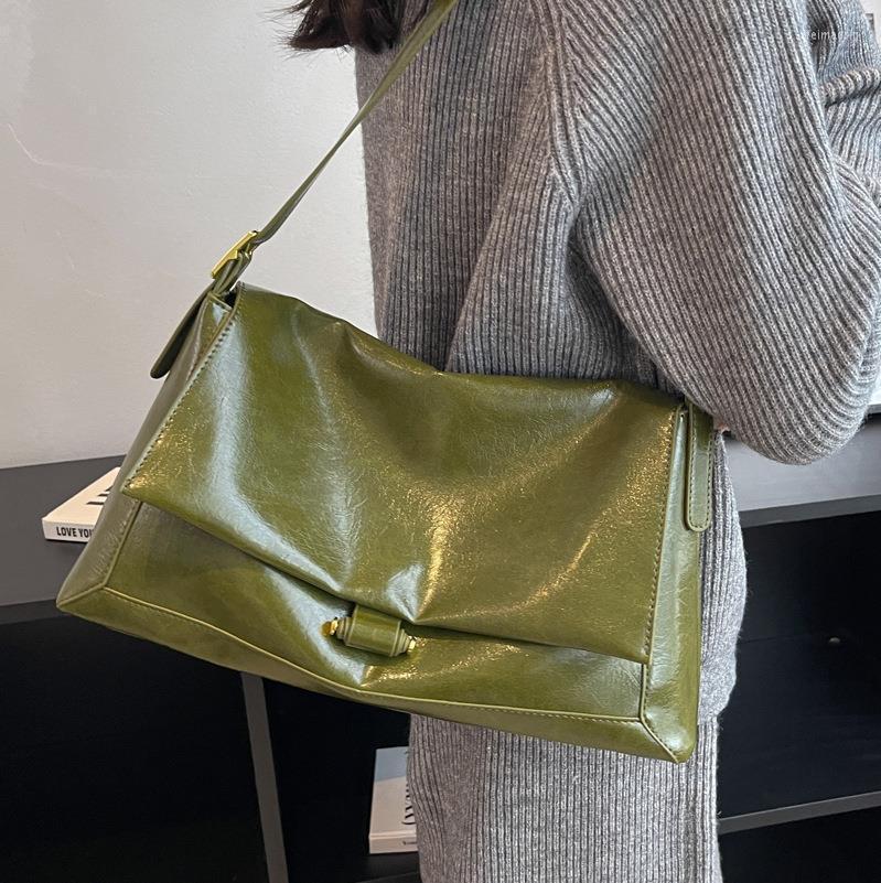 Evening Bags Retro Women's Underarm Bag Fashion Women Autumn Texture Versatile Oil Skin One Shoulder Crossbody, Brown
Evening Bags Retro Women's Underarm Bag Fashion Women Autumn Texture Versatile Oil Skin One Shoulder Crossbody, Brown