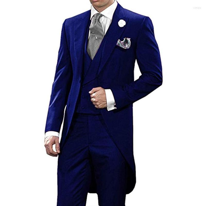 Men's Suits Auriparus Flaviceps Blue Handsome Tailcoat 3 Pieces Morning Groom Tuxedos Groomsman Suit Custom Made Man, Black
Men's Suits Auriparus Flaviceps Blue Handsome Tailcoat 3 Pieces Morning Groom Tuxedos Groomsman Suit Custom Made Man, Black