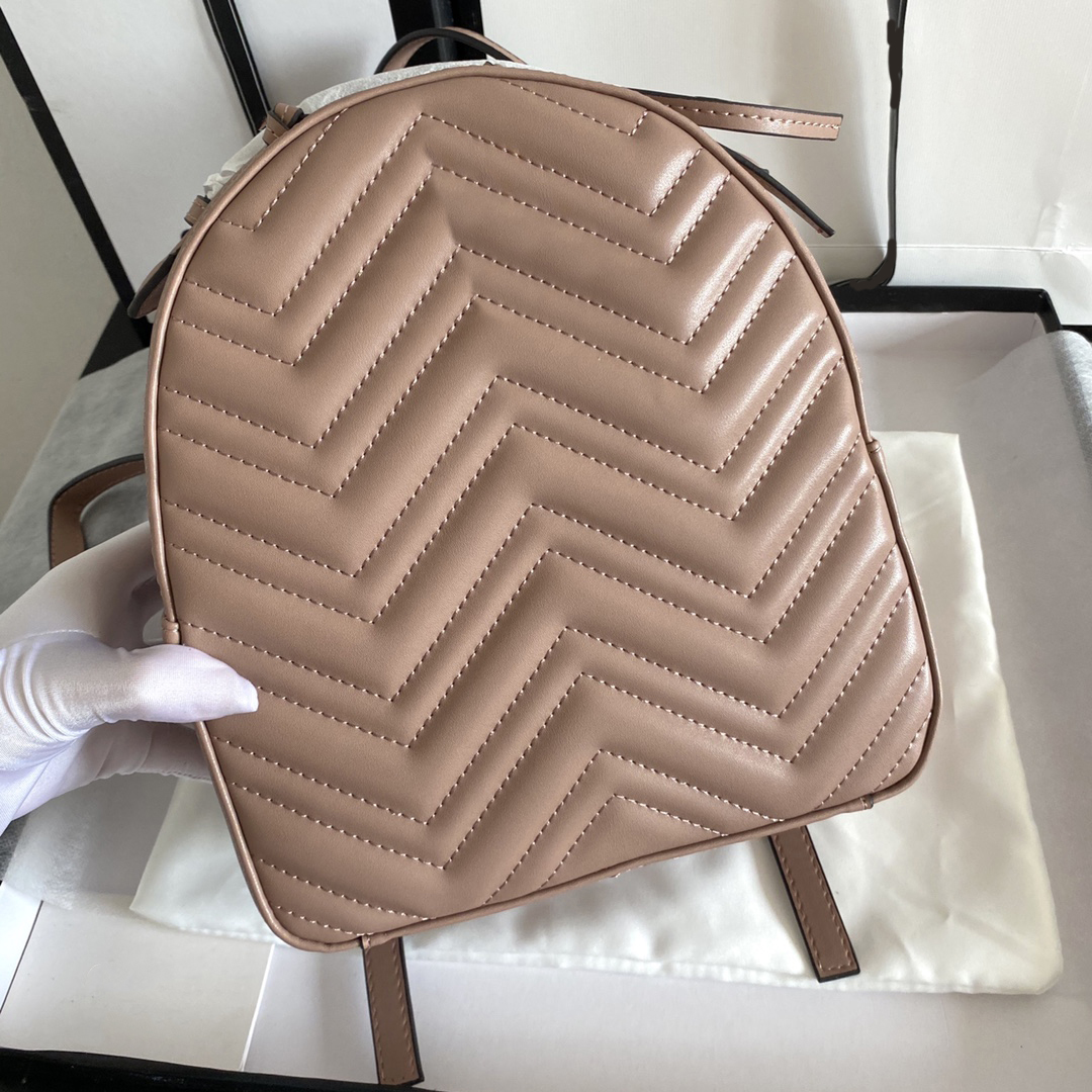 2023 fashion backpack 5A premium leather schoolbag travel designer luxury back packaging everyday items handheld, 476671#nude pink 
2023 fashion backpack 5A premium leather schoolbag travel designer luxury back packaging everyday items handheld, 476671#nude pink