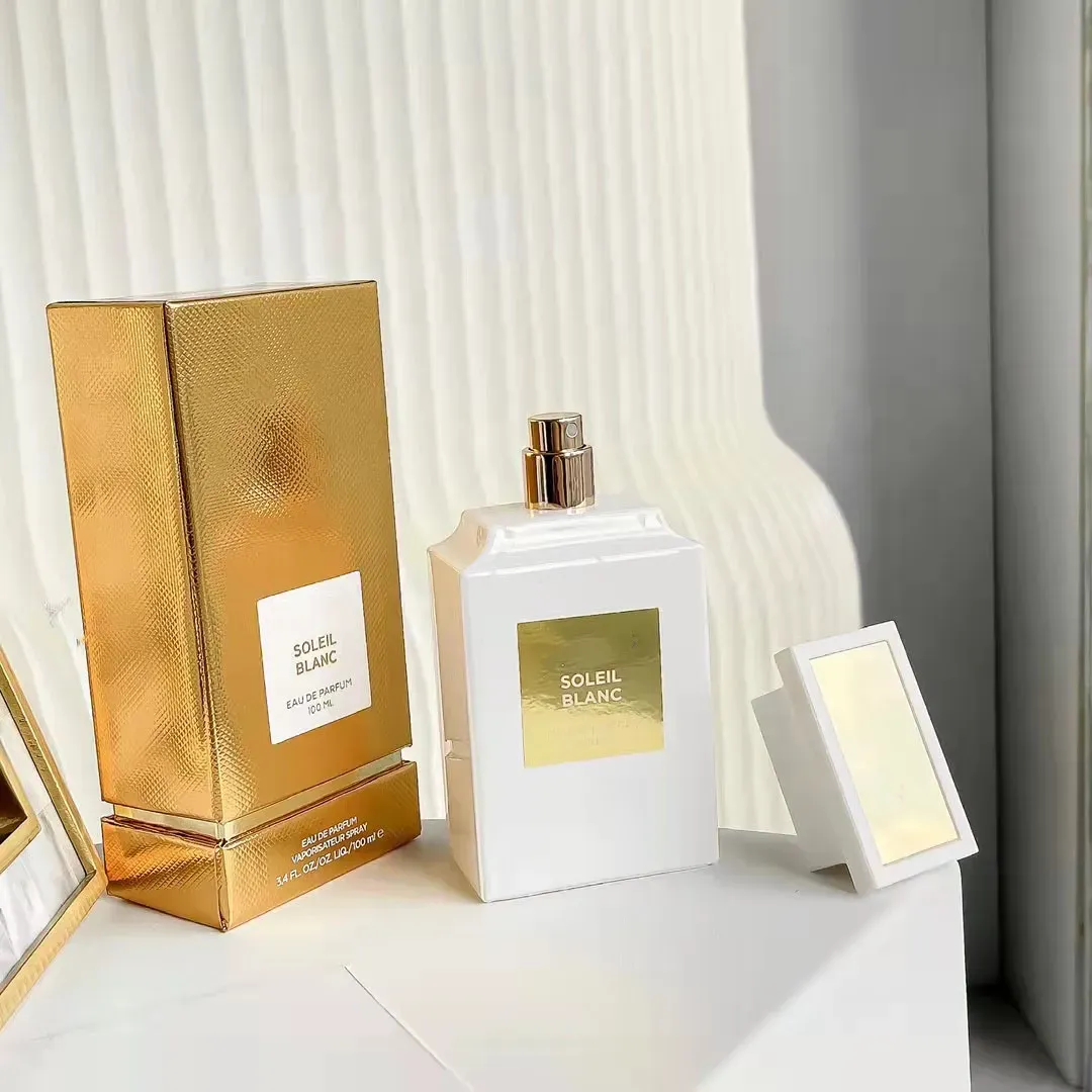 Unisex Fragrance Women Men 100ml Spray Long Lasting Smell TOM-ford Soleil Blanc perfumes
Unisex Fragrance Women Men 100ml Spray Long Lasting Smell TOM-ford Soleil Blanc perfumes