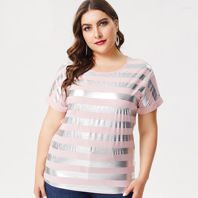 Shirt 2023 Summer Plus Size Women's Short-sleeved Tops Fashion Ladies Retro Elegant Mother T-shirts, Pink
Shirt 2023 Summer Plus Size Women's Short-sleeved Tops Fashion Ladies Retro Elegant Mother T-shirts, Pink