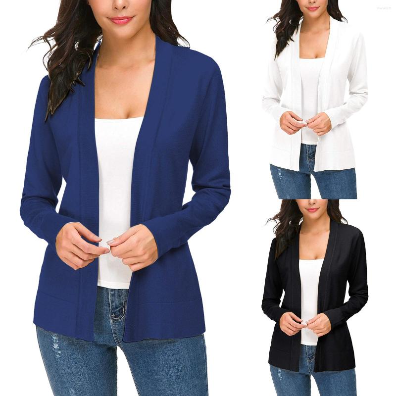 Women' Jackets Women' Cardigans With Pockets Casual Lightweight Open Front Cardigan Sweaters, Bk
Women' Jackets Women' Cardigans With Pockets Casual Lightweight Open Front Cardigan Sweaters, Bk