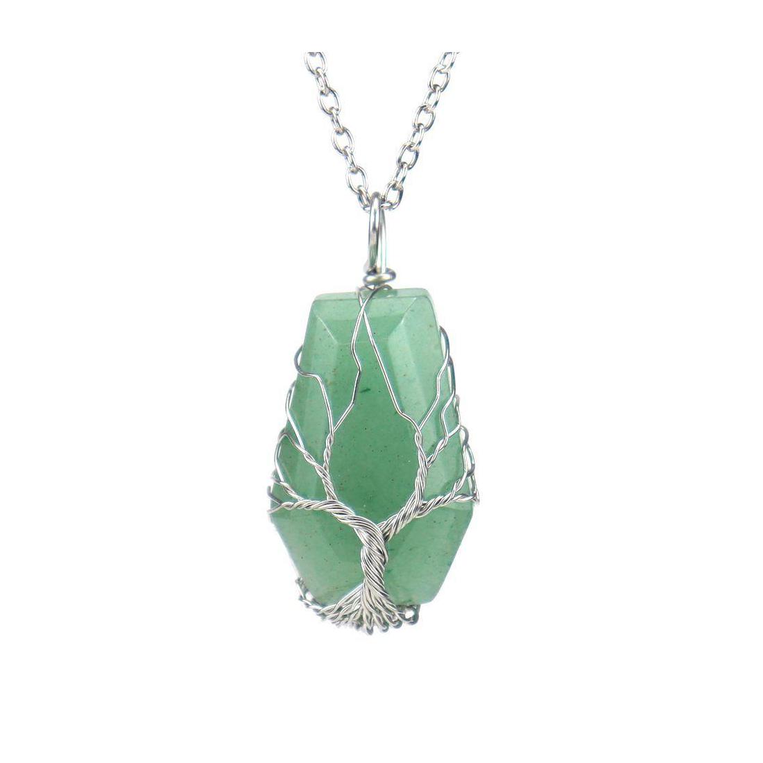 Pendant Necklaces Sier Wire Wrapped Coffin Fortune Tree Of Life Necklace Natural Stone Pink Quartz Healing Crystal Tiger Eye Amethys Dh5Mh
Pendant Necklaces Sier Wire Wrapped Coffin Fortune Tree Of Life Necklace Natural Stone Pink Quartz Healing Crystal Tiger Eye Amethys Dh5Mh