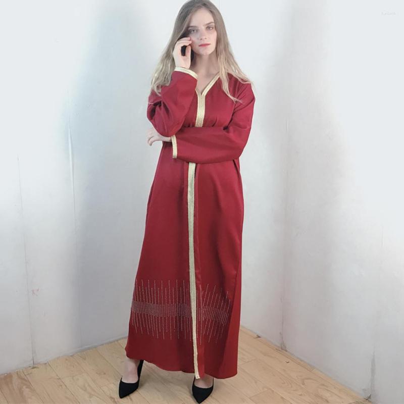 Ethnic Clothing Abaya Vestido Dubai Turkish Islam Arabic Muslim Long Dress Abayas For Women Djellaba Robe Longue Femme Musulmane Caftan
Ethnic Clothing Abaya Vestido Dubai Turkish Islam Arabic Muslim Long Dress Abayas For Women Djellaba Robe Longue Femme Musulmane Caftan