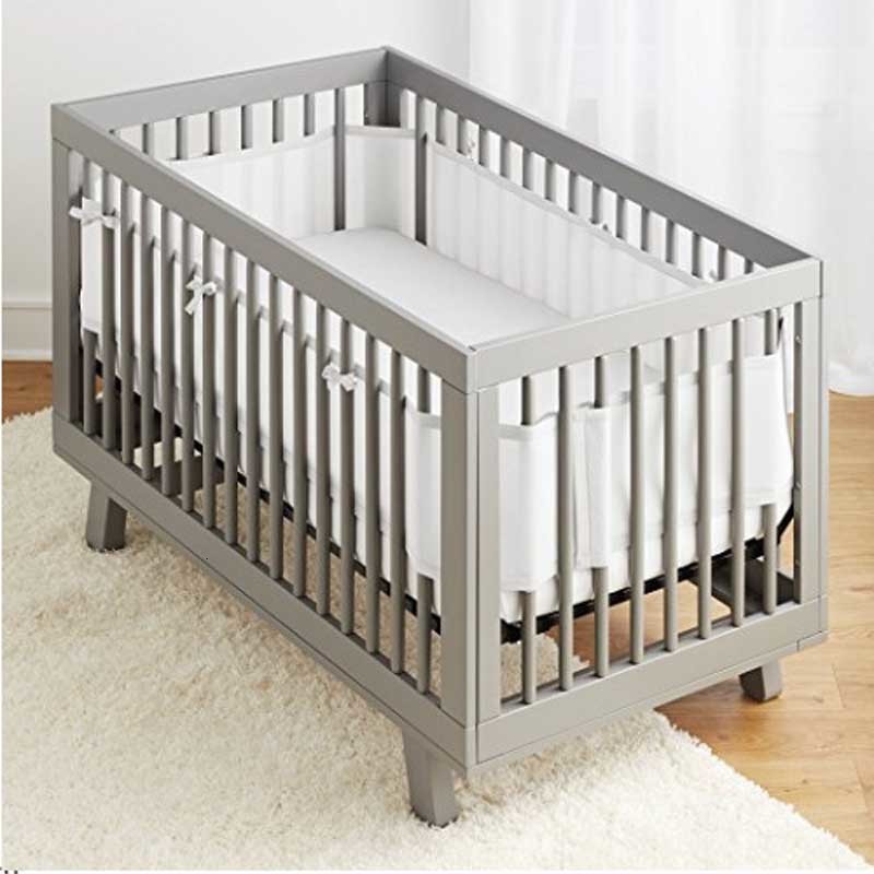 Bed Rails Baby Breathable Mesh Crib Liner Fits Slatted and Solid Back Cribs AntiBumper 230216
Bed Rails Baby Breathable Mesh Crib Liner Fits Slatted and Solid Back Cribs AntiBumper 230216