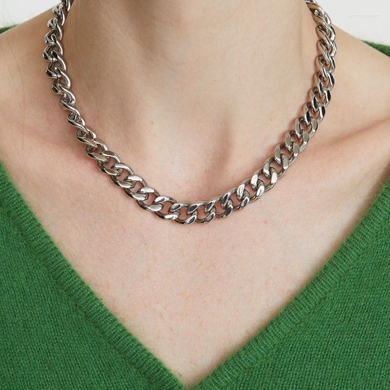Choker Timeless Wonder Glam Curved Chains Necklace For Women Titanium Jewelry Statement Goth Egirl Ins Trendy Punk Rock Emo 8415
Choker Timeless Wonder Glam Curved Chains Necklace For Women Titanium Jewelry Statement Goth Egirl Ins Trendy Punk Rock Emo 8415