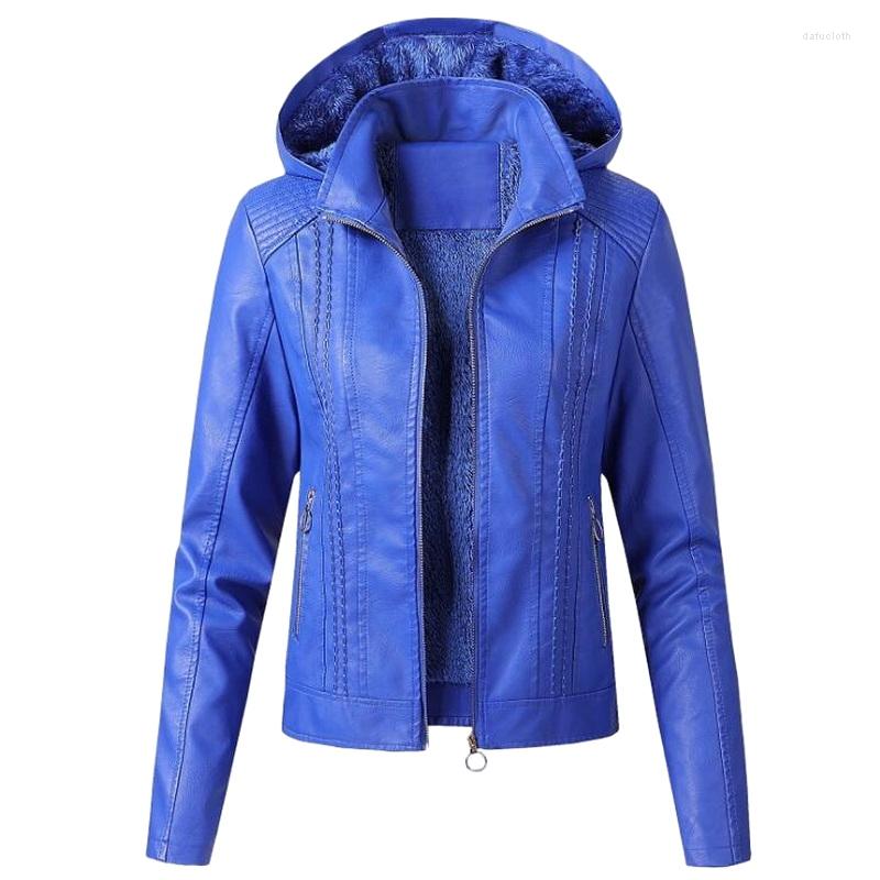 Women's Leather Faux Pu Jackets Women Hooded Outerwear Pockets Zipper Coat Womens Lapel Solid Color Jacket, Auburn
Women's Leather Faux Pu Jackets Women Hooded Outerwear Pockets Zipper Coat Womens Lapel Solid Color Jacket, Auburn