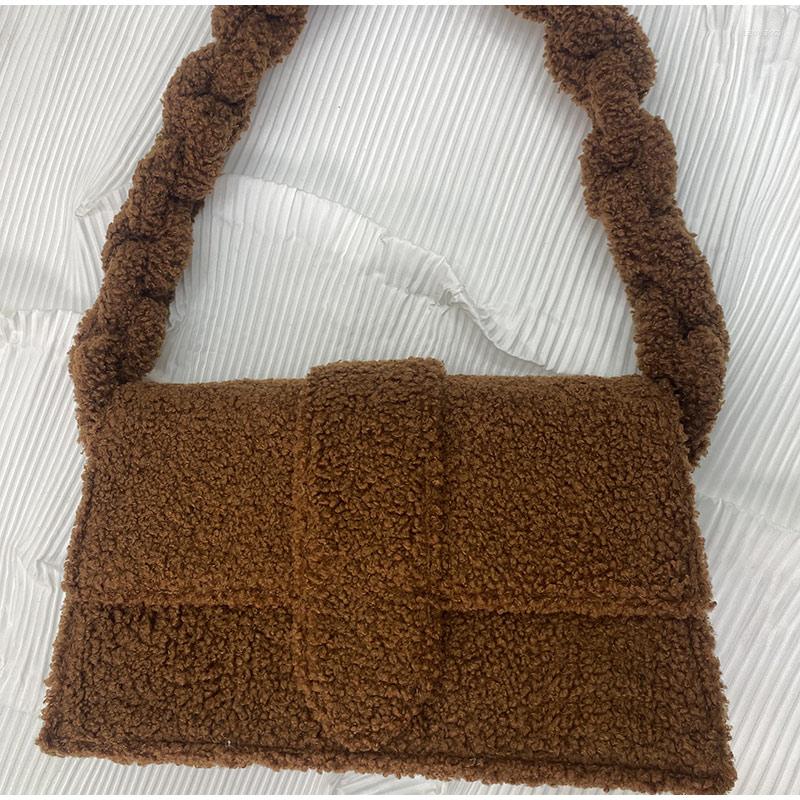 Evening Bags Fashion Women Handbag Brand Designer Winter Plush Solid Color Shoulderbag Braided Wrist Girl Trendy Satchels Ladies 2023, Black
Evening Bags Fashion Women Handbag Brand Designer Winter Plush Solid Color Shoulderbag Braided Wrist Girl Trendy Satchels Ladies 2023, Black