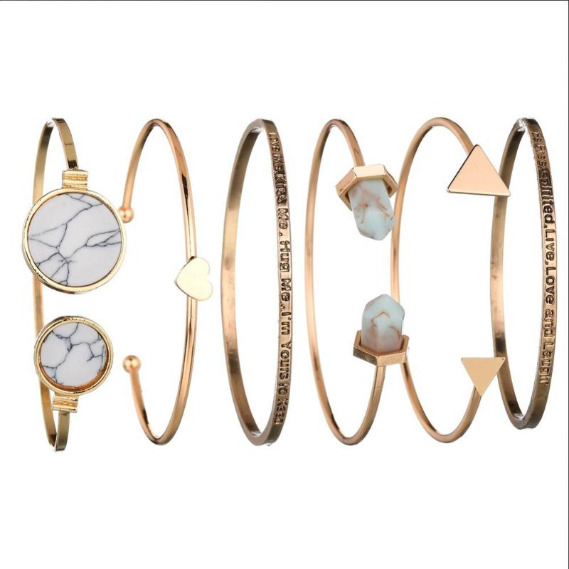 Bangle Fashion 6pcs/Set Bead Multilayer Bracelet Heart Pearl Natural Stone Crystal Jewelry Charm BangleBangle
Bangle Fashion 6pcs/Set Bead Multilayer Bracelet Heart Pearl Natural Stone Crystal Jewelry Charm BangleBangle