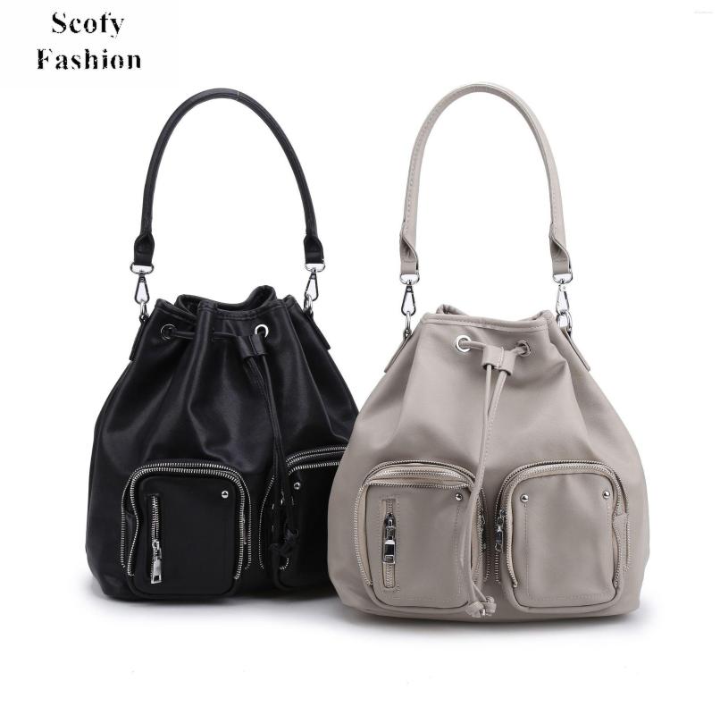 Shoulder Bags Bucket Crossbody For Women Soft Leisure Multi Function Luxury Backbag School Backpack, Black
Shoulder Bags Bucket Crossbody For Women Soft Leisure Multi Function Luxury Backbag School Backpack, Black