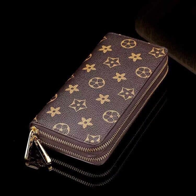 high quality Double zipper Wallets Mens Leather Wallet Holders For Brown flower women Purse Monograms Luxury Purses Cross Body Wallets Zipper Coin Purse, Black+plaid
high quality Double zipper Wallets Mens Leather Wallet Holders For Brown flower women Purse Monograms Luxury Purses Cross Body Wallets Zipper Coin Purse, Black+plaid
