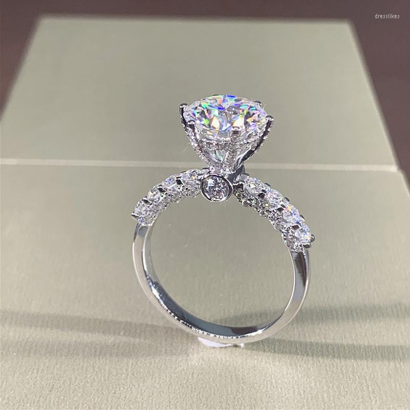 Wedding Rings Ly-designed Women's Engagement Ring Cubic Zirconia Silver Color Vintage Fashion Marriage For Teens Bride Woman 2023
Wedding Rings Ly-designed Women's Engagement Ring Cubic Zirconia Silver Color Vintage Fashion Marriage For Teens Bride Woman 2023