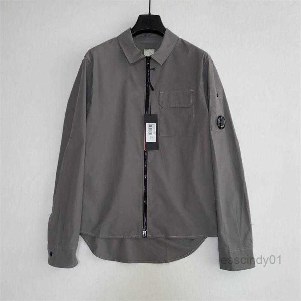 New Cp Spring and Autumn Men Cotton Tee Casual Street Trend Ins Zipper Shirtc6re, Gray
New Cp Spring and Autumn Men Cotton Tee Casual Street Trend Ins Zipper Shirtc6re, Gray