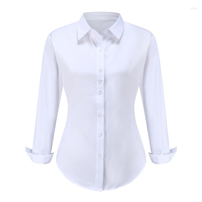 Women' Blouses Women Basic White Shirts Long Sleeve Solid Elegant Office Ladies Work Wear Wrinkle Free
Women' Blouses Women Basic White Shirts Long Sleeve Solid Elegant Office Ladies Work Wear Wrinkle Free